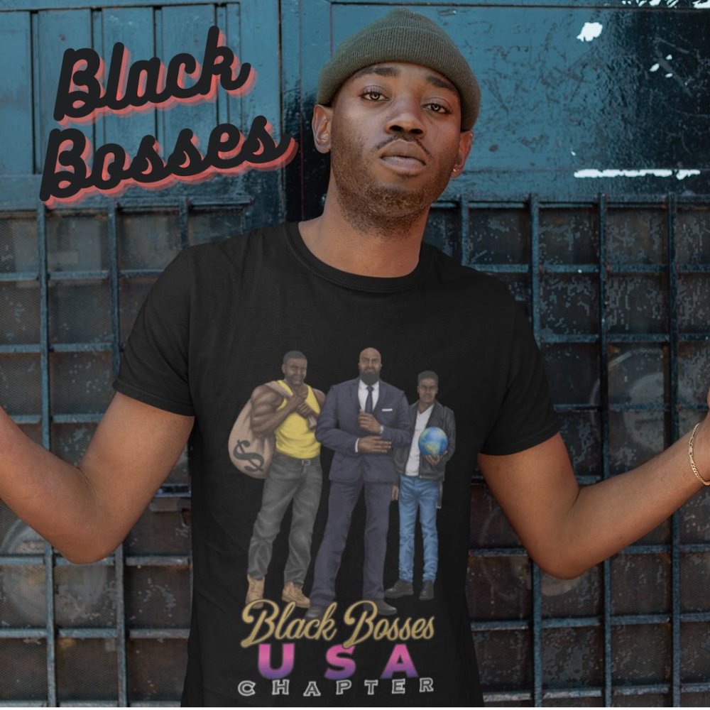 Black Boss II Premium Quality Streetwear T-shirt